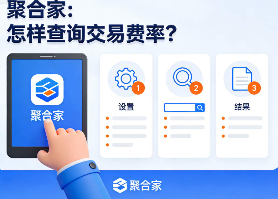 聚合家：怎样查询交易费率？