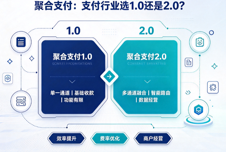 聚合支付：支付行业选1.0还是2.0？