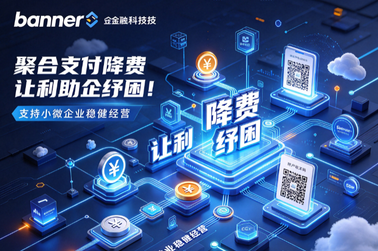 聚合支付降费让利助企纾困！