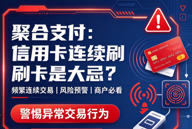 聚合支付：信用卡连续刷卡是大忌？