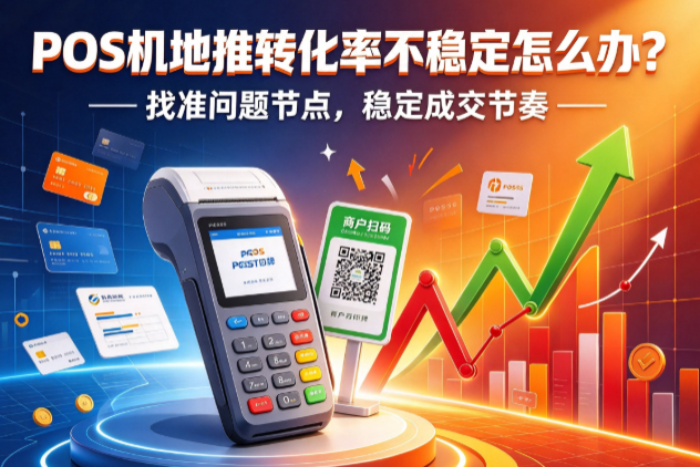 POS机地推转化率不稳定怎么办？